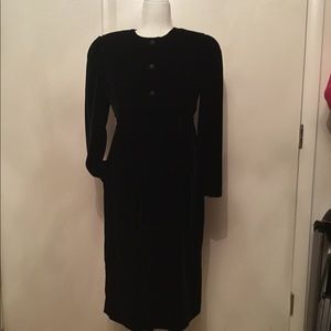 Vintage Albert Nixon Velvet Dress